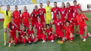U17 Kadın Milli Takımı Avrupa Şampiyonası’nda Moldova’yı yendi