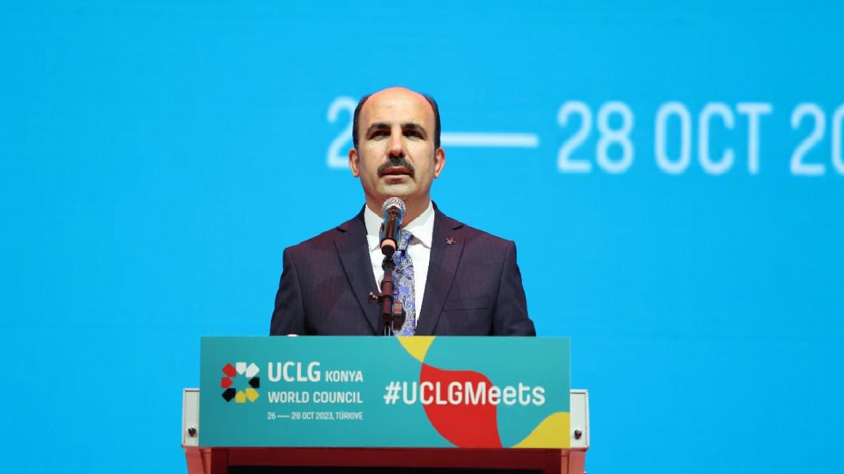 Uğur İbrahim Altay Dünya Belediyeler Birliği Başkanlığı'nı devraldı