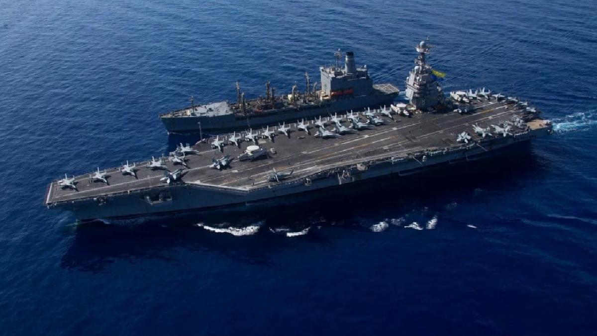 ABD uçak gemisi Eisenhower, Körfez sularına girdi
