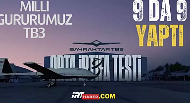 Bayraktar TB3, 9. Uçuş Testini Başarıyla Tamamladı