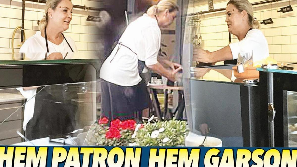 Bir dönemin ünlü oyuncusu oto sanayide restoran açtı... Hem patron, hem garson