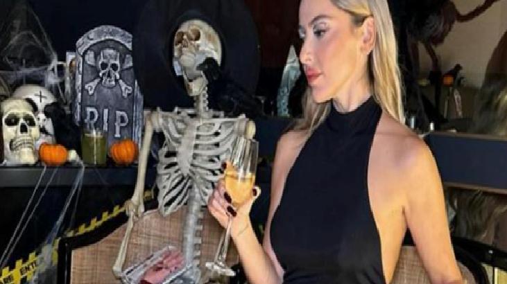 Hadise iskeletlerle dertleşti: Sadece başımdan geçenleri anlatıyordum!