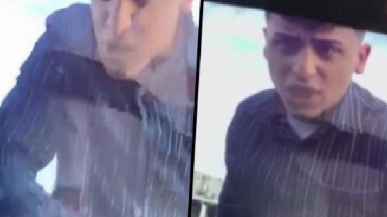 İstanbul'da maganda kabusu! Korna çalan aracı böyle yumrukladı