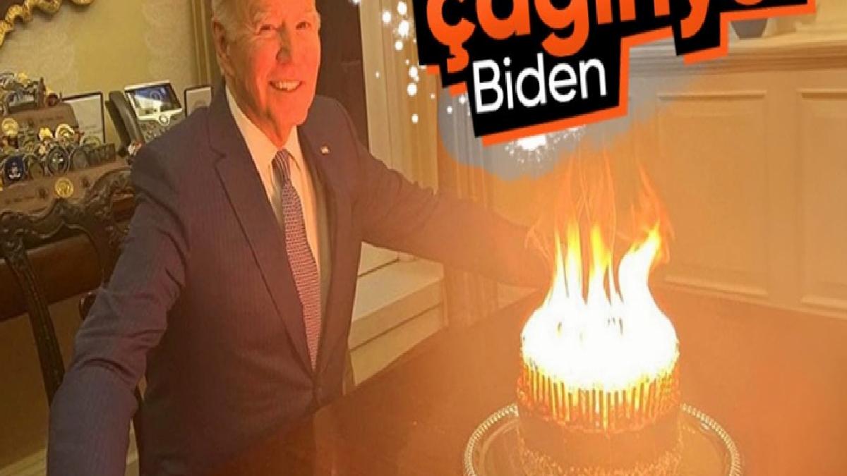 Joe Biden, 81'nci yaşını 81 mum ile kutladı