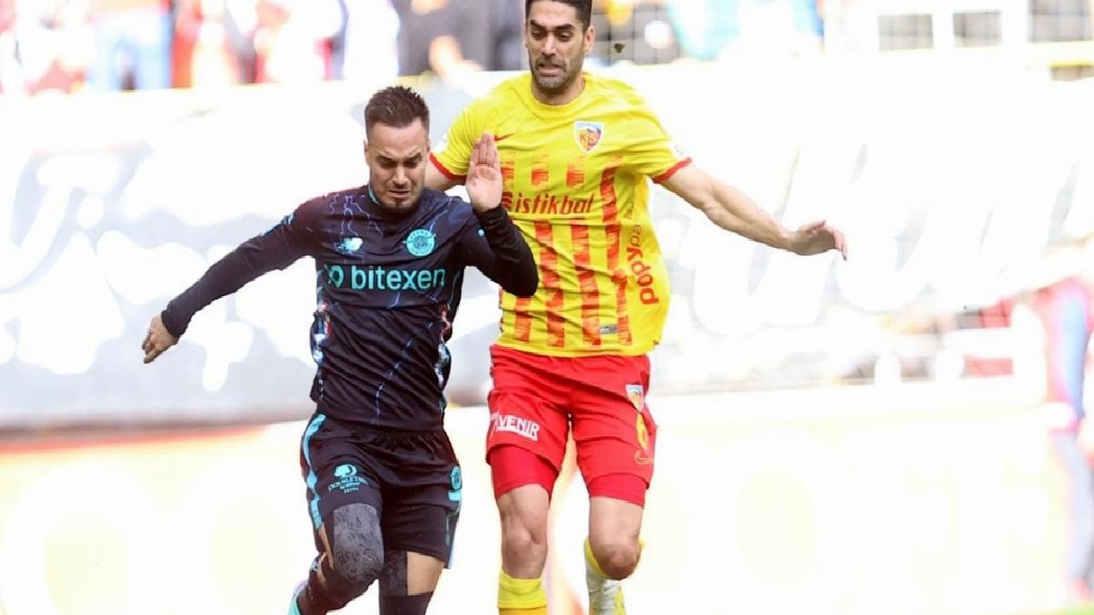 Kayserispor - Adana Demirspor maçında kazanan çıkmadı