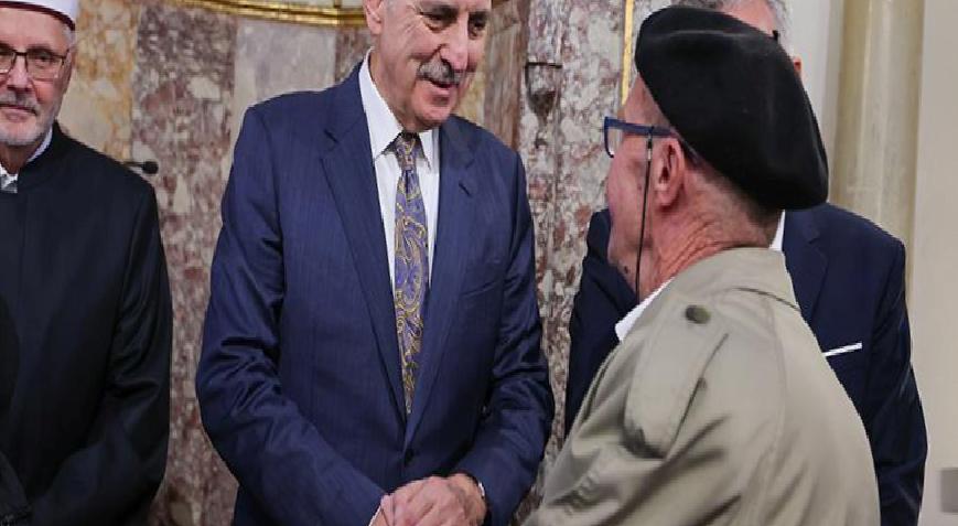 Meclis Başkanı Kurtulmuş cuma namazını Bosna Hersek’te kıldı