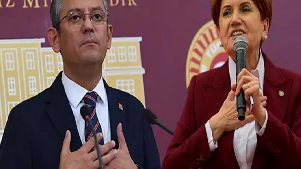 Özgür Özel koltuğu kaptı! Meral Akşener'den CHP'ye mesaj