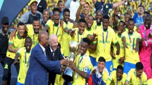 Afrika Ligi'nin ilk şampiyonu Mamelodi Sundowns oldu