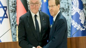 Almanya Cumhurbaşkanı Steinmeier İsrail'de: Dayanışma içindeyiz