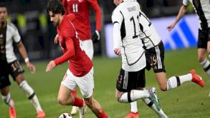 Almanya ile karşı karşıya gelen A Milli Takım'dan şov