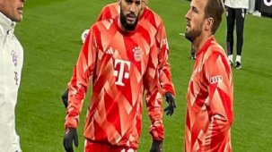 Bayern Münih'te Filistin'e destek veren Noussair Mazraoui, Borussia Dortmund maçında formasına kavuştu!