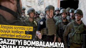 Binyamin Netanyahu, işgal altındaki Gazze'nin kuzeyine gitti