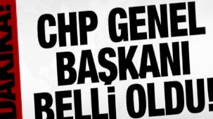 CHP'nin 8. Genel Başkanı Özgür Özel oldu!