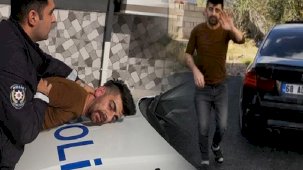 El sallayarak polise gelip teslim oldu: Bu kadar kovalamaya gerek yok