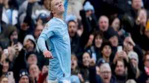 Erling Haaland'dan büyük başarı! Attığı golle Premier Lig tarihine geçti