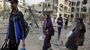 Gazze'de siviller için iki insani koridor oluşturulacak