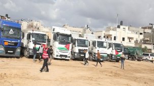 Gazze'ye ilk kez sahra hastanesi kurulmasına izin verildi