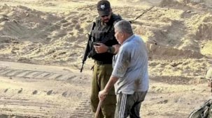 İsrail askerleri yardım ediyoruz dedikleri yaşlı adamı öldürdü