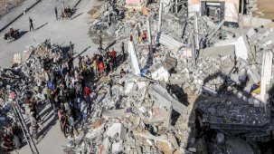 İsrail, Gazze Şeridi'nde 238 okula zarar verdi 60'ı hizmet dışı kaldı