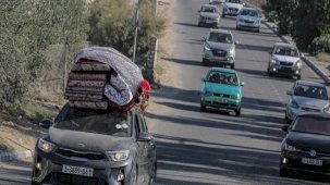 İsrail, Gazze'nin güneyine giden sivillerden orayı da terk etmelerini istedi