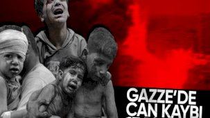 İsrail vahşetinde 45'inci gün! Gazze'de can kaybı 13 bin 300'e yükseldi