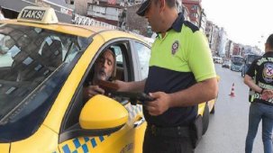 Kadıköy'de taksilere yönelik denetim