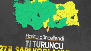 Meteoroloji 28 ili sarı ve turuncu kod ile uyardı