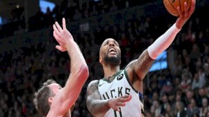 Milwaukee Bucks, Toronto Raptors karşısında kazandı