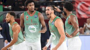 Pınar Karşıyaka'dan Basketbol Şampiyonlar Ligi'nde üst üste ikinci galibiyet
