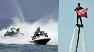 Türkiye Su Jeti, Flyboard ve Motosurf 2023 finalleri Hasankeyf'te