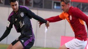 U19'da Galatasaray, Bayern Münih'e son dakika golüyle kaybetti