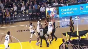 Warriors-Timberwolves maçında kavga! 3 oyuncu ihraç edildi