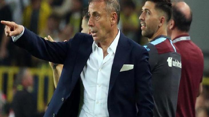 Trabzonspor'da Abdullah Avcı'dan hakem tepkisi!