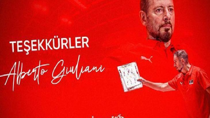 A Milli Erkek Voleybol Takımı’nda Alberto Giuliani ile yollar ayrıldı