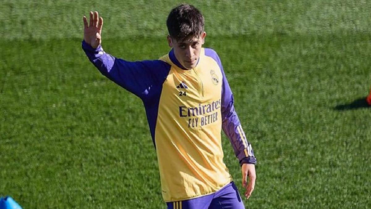 Arda Güler, Real Madrid idmanında! Sakatlığını tamamen atlattı