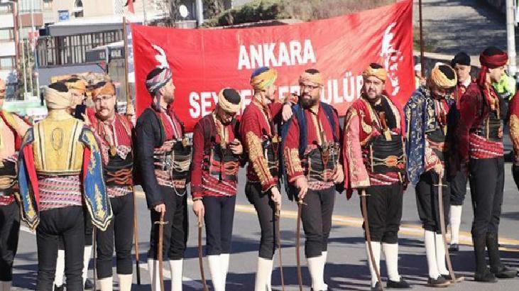 Atatürk'ün Ankara'ya gelişinin 104. yılı kutlandı