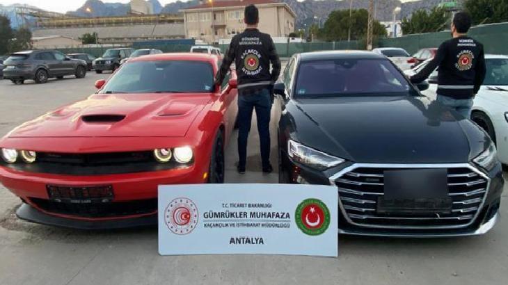 Bakanlık açıkladı! 187 milyon TL'lik 15 lüks araca el konuldu