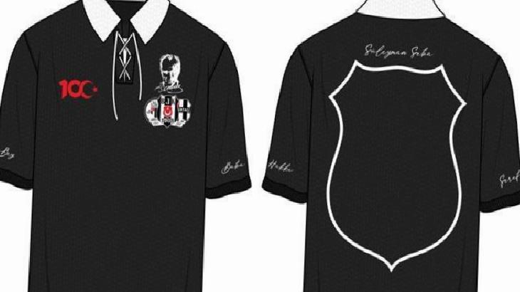 Beşiktaş, Cumhuriyet'in 100. yılına özel tasarlanan yeni formasını tanıttı