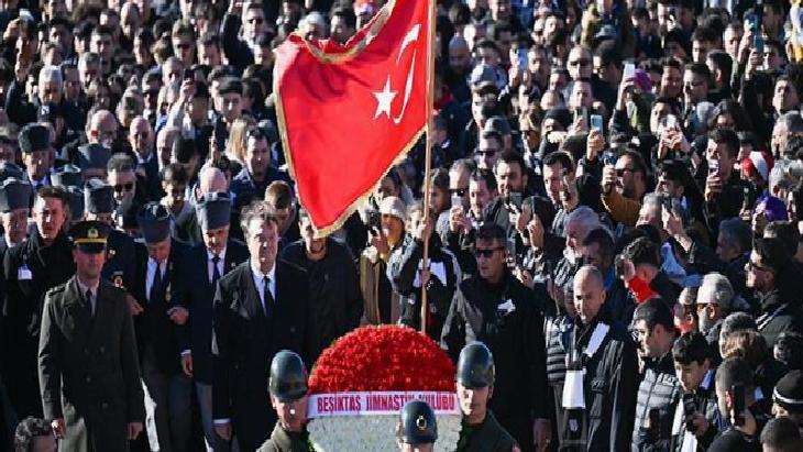 Beşiktaş'tan Anıtkabir çıkarması!