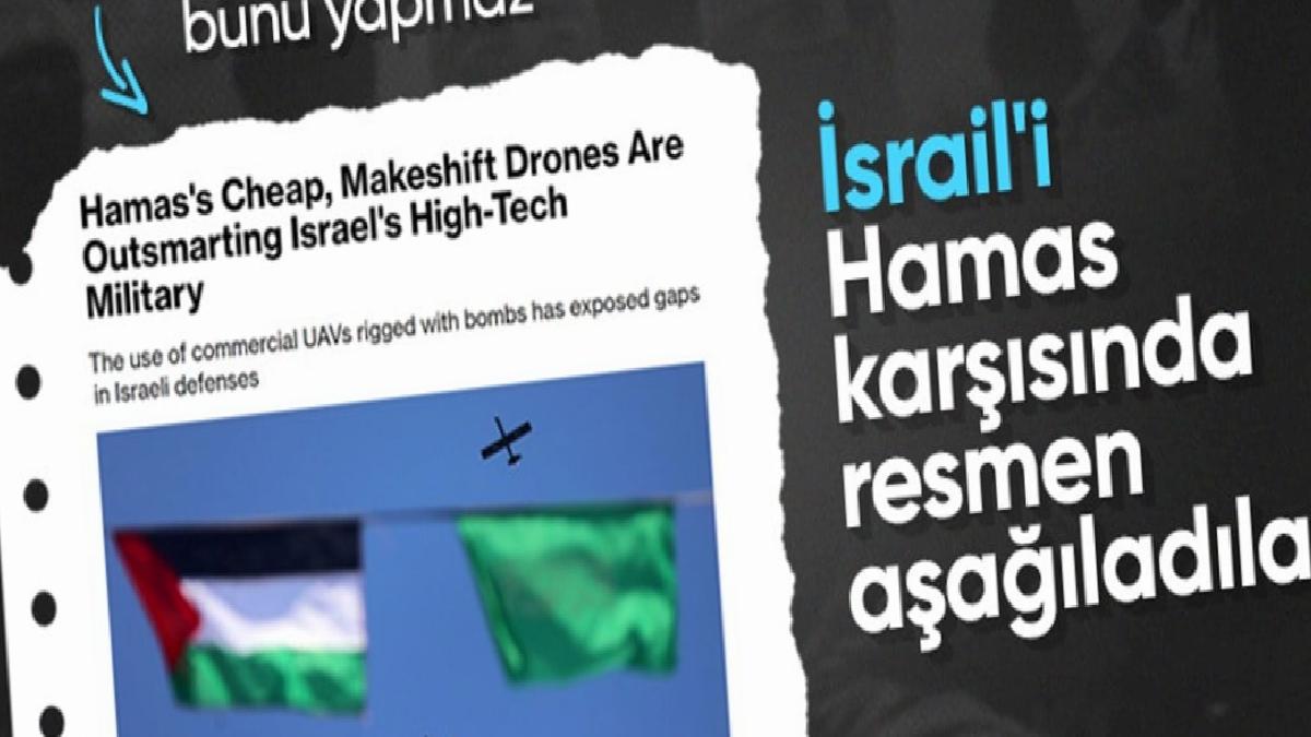 Bloomberg: Hamas'ın derme çatma İHA'ları, İsrail'i geride bıraktı