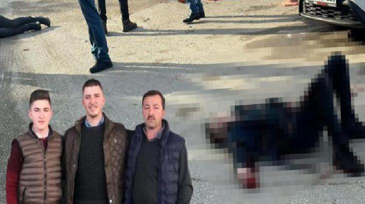 Bolu'da enişte dehşeti! Baba ve oğullarına kurşun yağdırdı