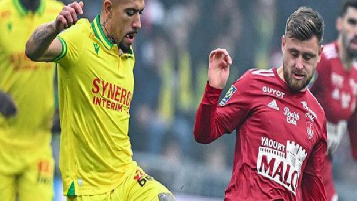 Brest, Nantes deplasmanında 2 golle kazandı!