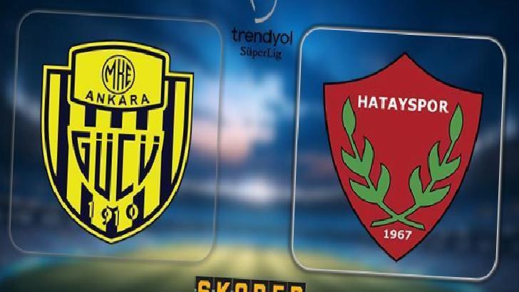 CANLI ANLATIM | Ankaragücü - Hatayspor