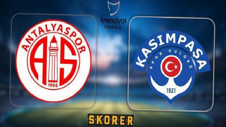CANLI ANLATIM | Antalyaspor - Kasımpaşa