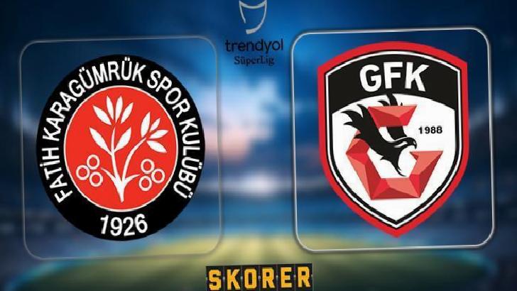 CANLI ANLATIM | Fatih Karagümrük - Gaziantep FK