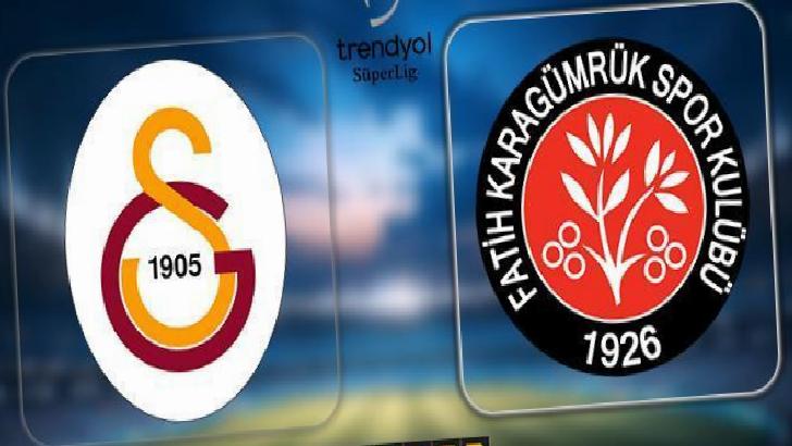 CANLI ANLATIM | Galatasaray - Fatih Karagümrük