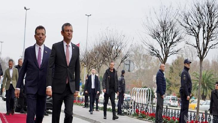 CHP Genel Başkanı Özel'den İmamoğlu'na ziyaret
