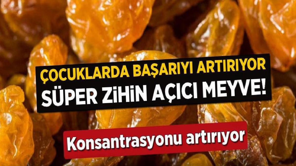 Çocuklarda başarıyı 10'a katlıyor! Okula bu meyveyle gönderin, süper zihin açıcı