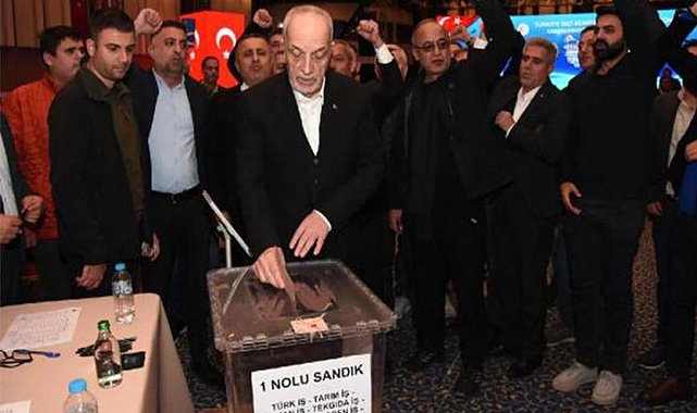 Ergün Atalay, yeniden TÜRK-İŞ Genel Başkanı seçildi