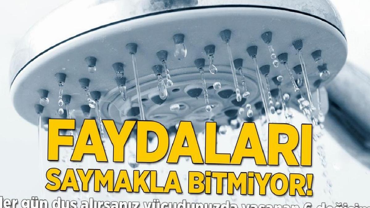 Faydaları say say bitmiyor! Her gün duş alırsanız vücudunuzda yaşanacak 6 değişim